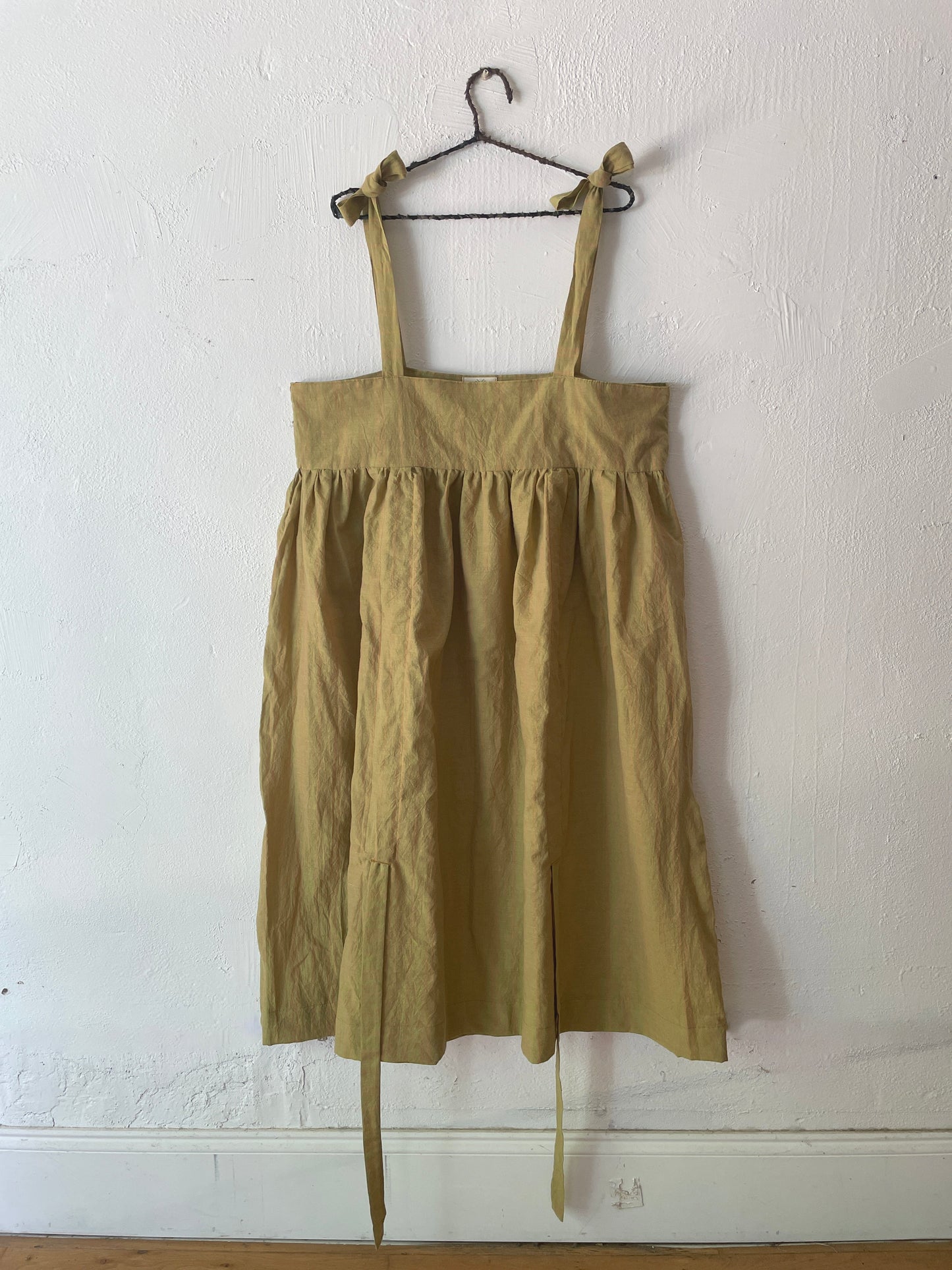 Snack Dress, Handwoven Stripe