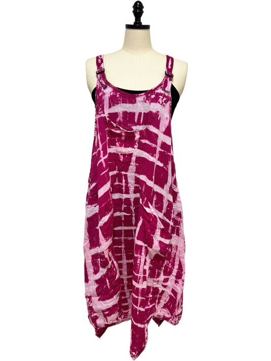 Pismo Dress in Pink Graph