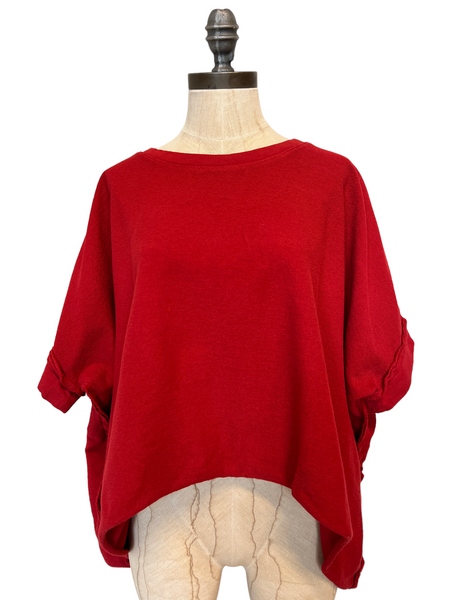 Terry Crop Topper (3 Colors)