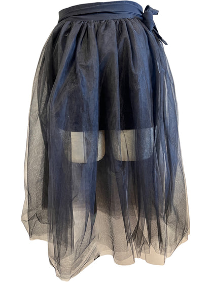 Sheer Apron Skirt (2 Colors)