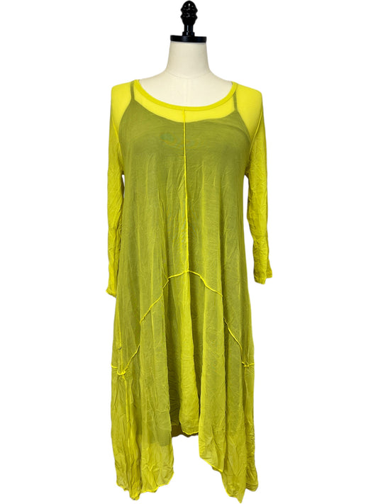 Maddox Dress in Lime