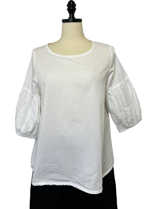 Lantern Shirt in White