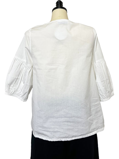 Lantern Shirt in White