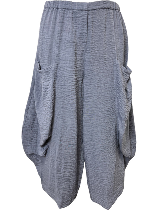 Travel Double Pocket Pant in Grey