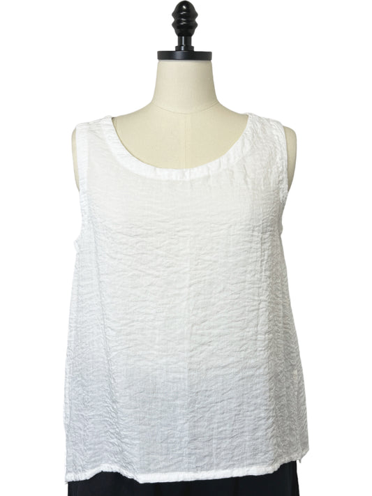 Gails Travel Tank in Paper White