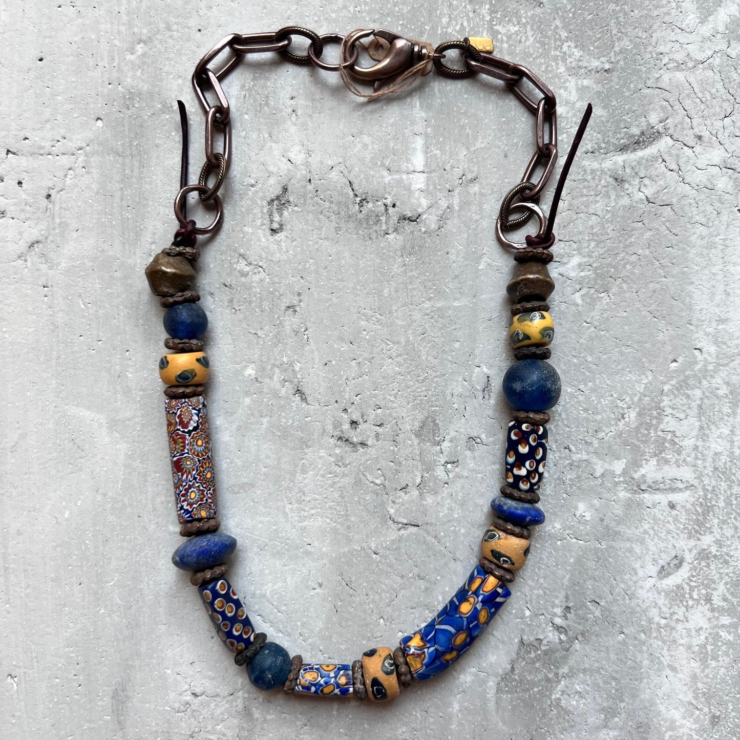 Venetian Trade Bead w Lapis