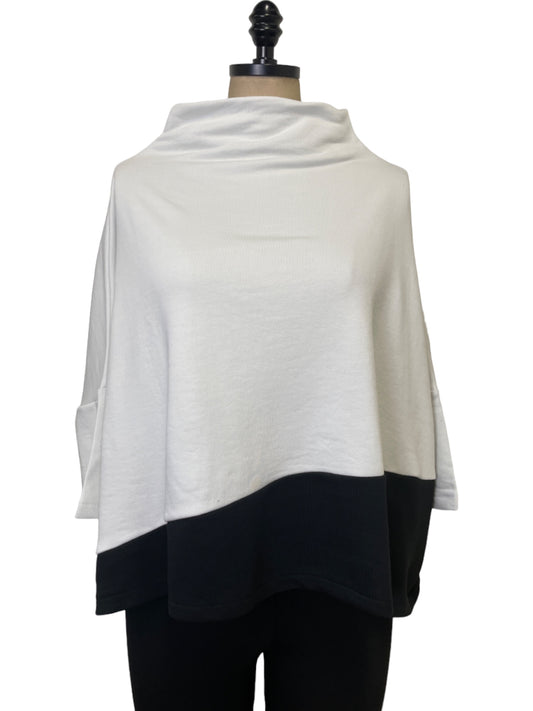 Two Tone Boxy Pullover