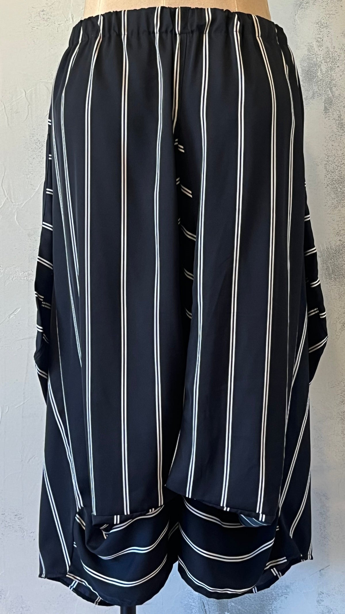 Stripe Big Pocket  Pant