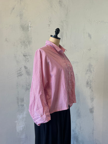 Paper Temples Pink Stripe Tee