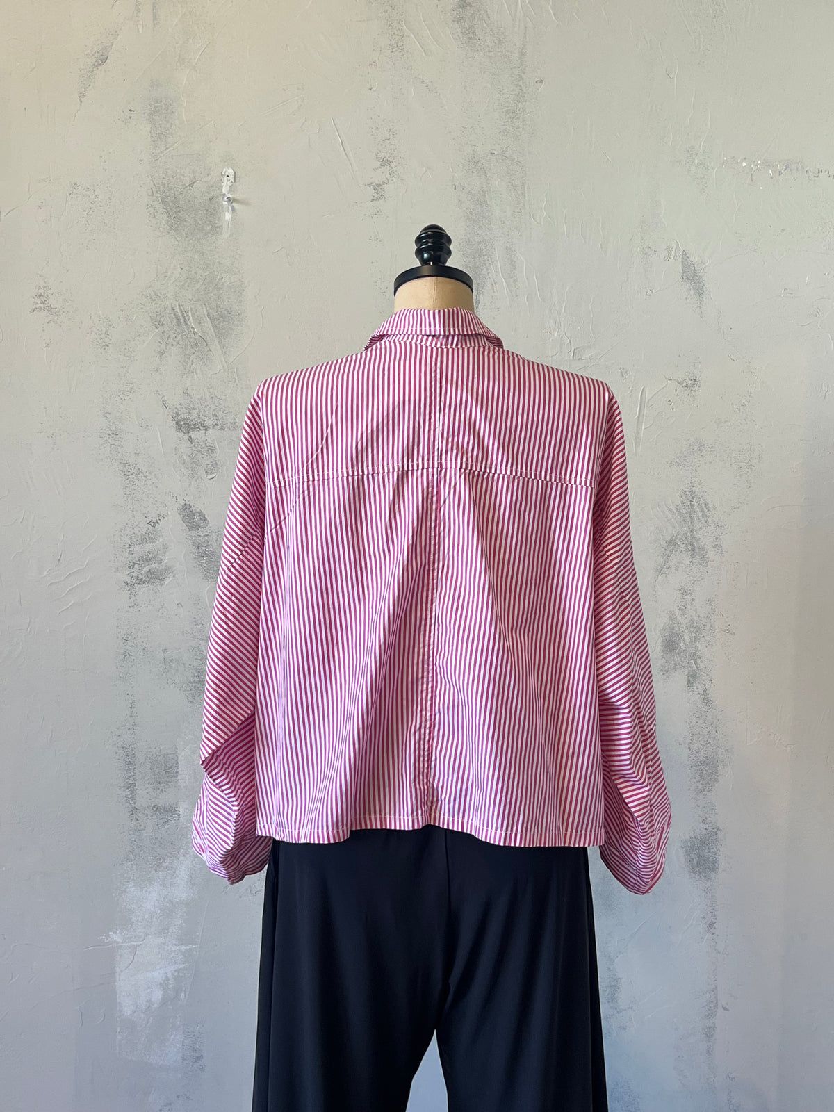 Paper Temples Pink Stripe Tee