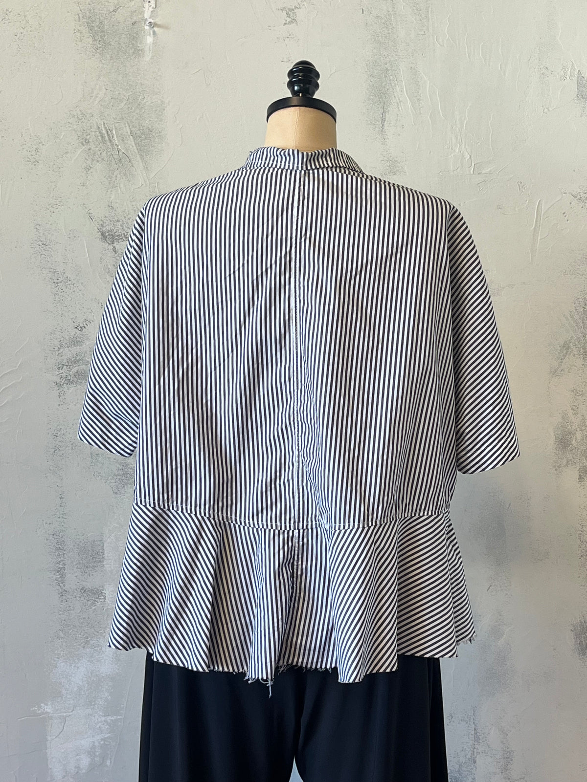 Paper Temples Stripe Button Down Top