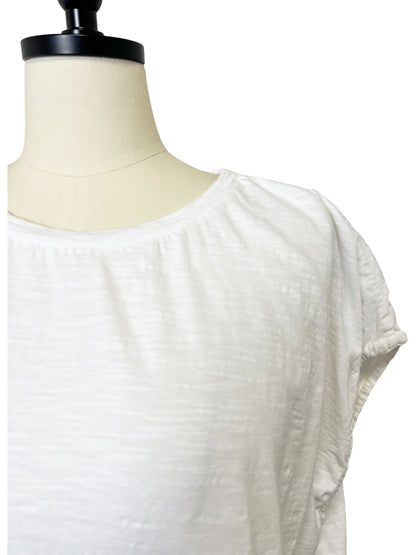 Cap Sleeve T-Shirt in White
