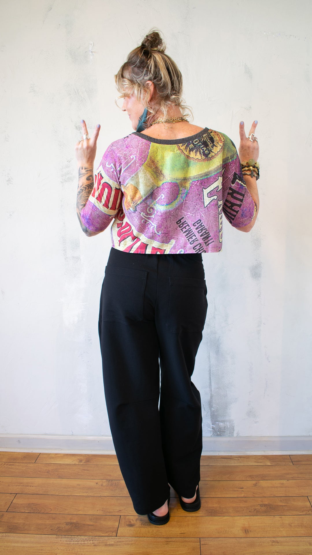 Blouse T Mini - Purple - Taster's Team