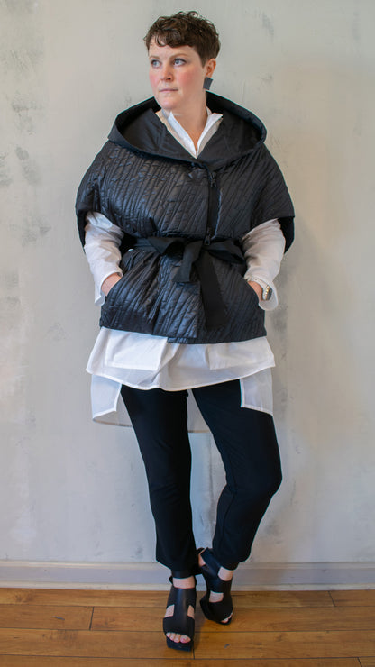 Infinity Coat In Black