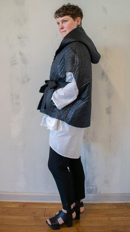 Infinity Coat In Black