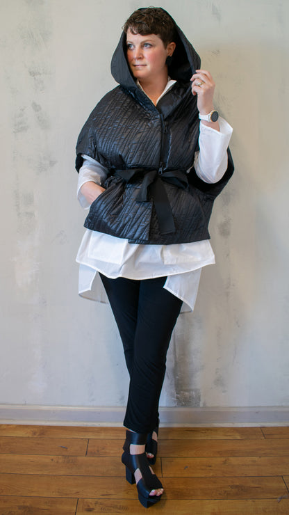 Infinity Coat In Black