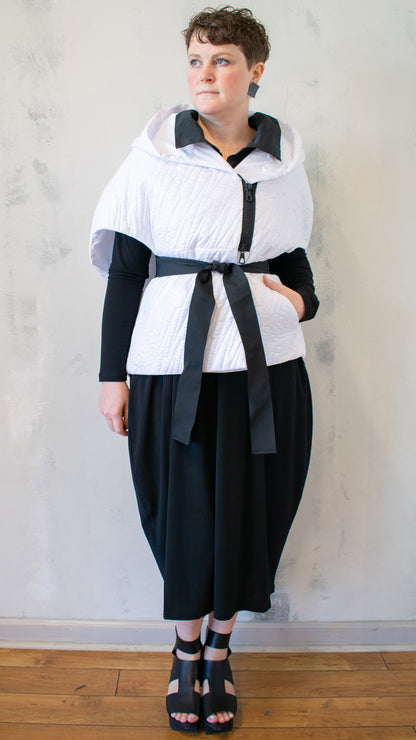 Infinity Coat in White