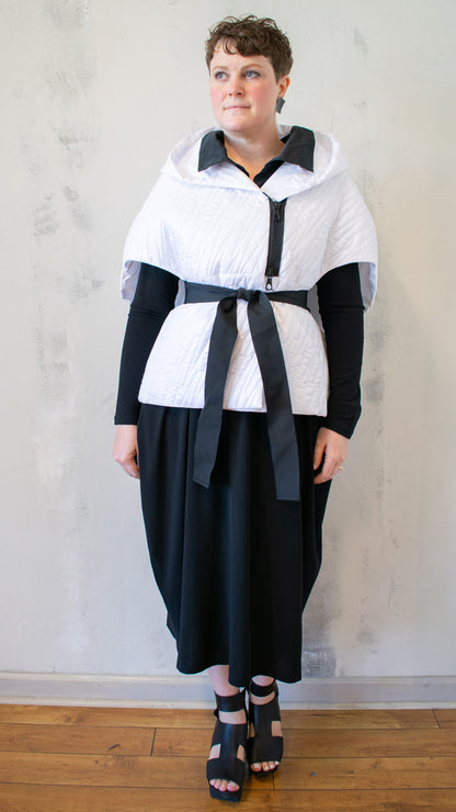 Infinity Coat in White