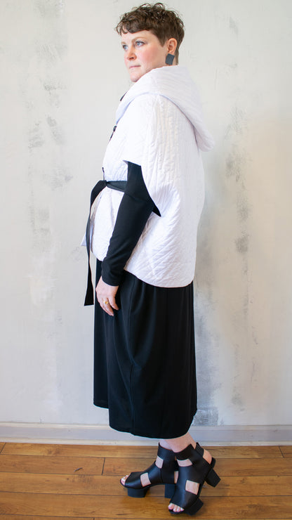 Infinity Coat in White