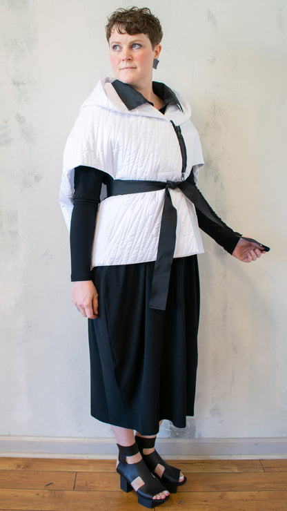 Infinity Coat in White