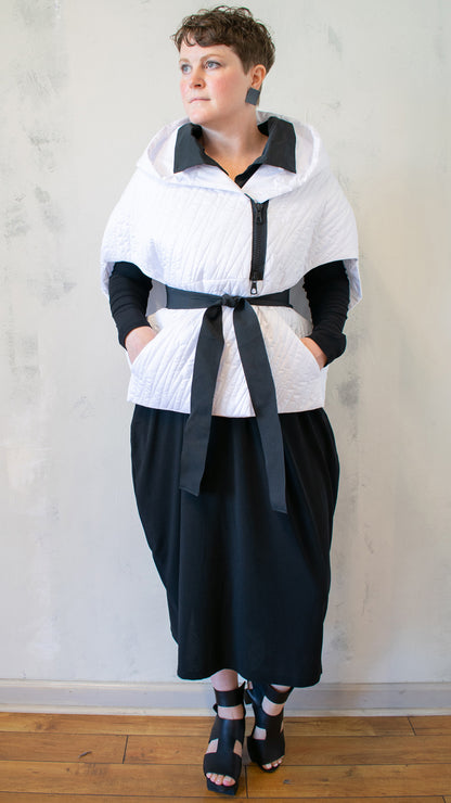 Infinity Coat in White