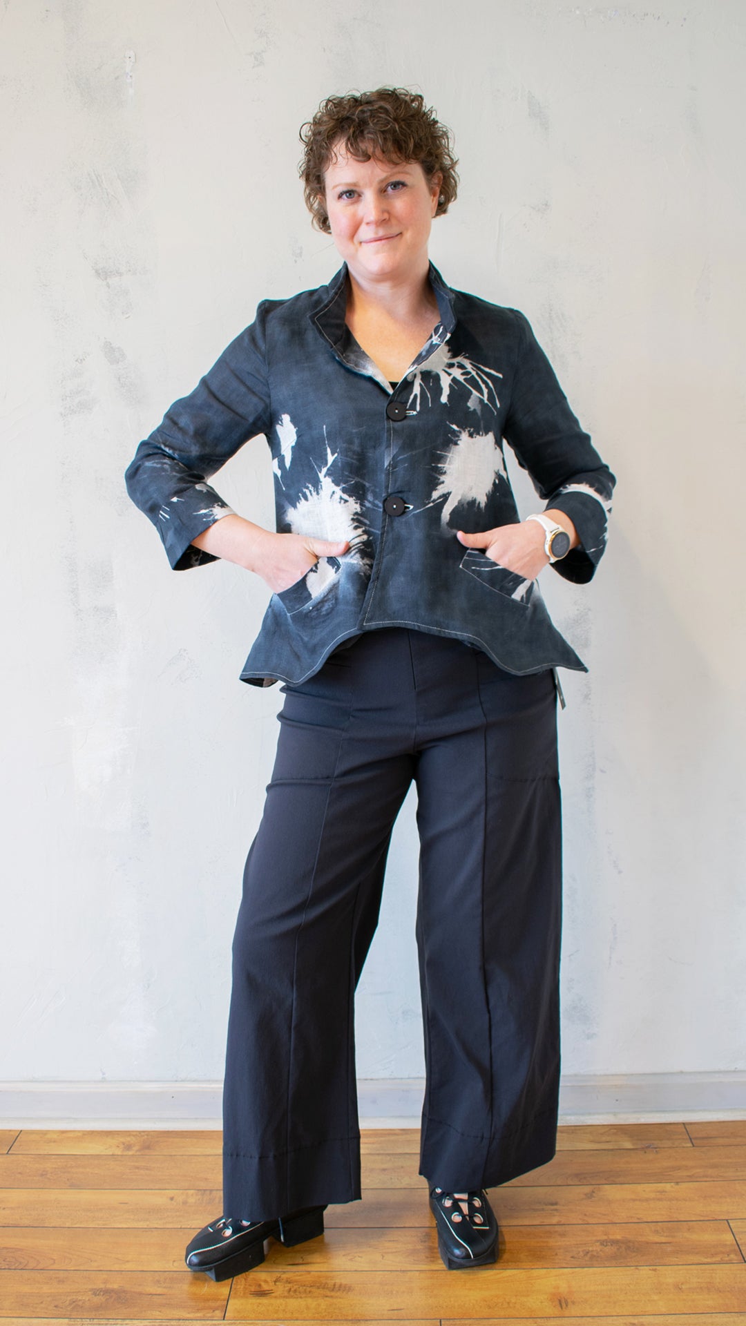 Flare Jacket in Dusk