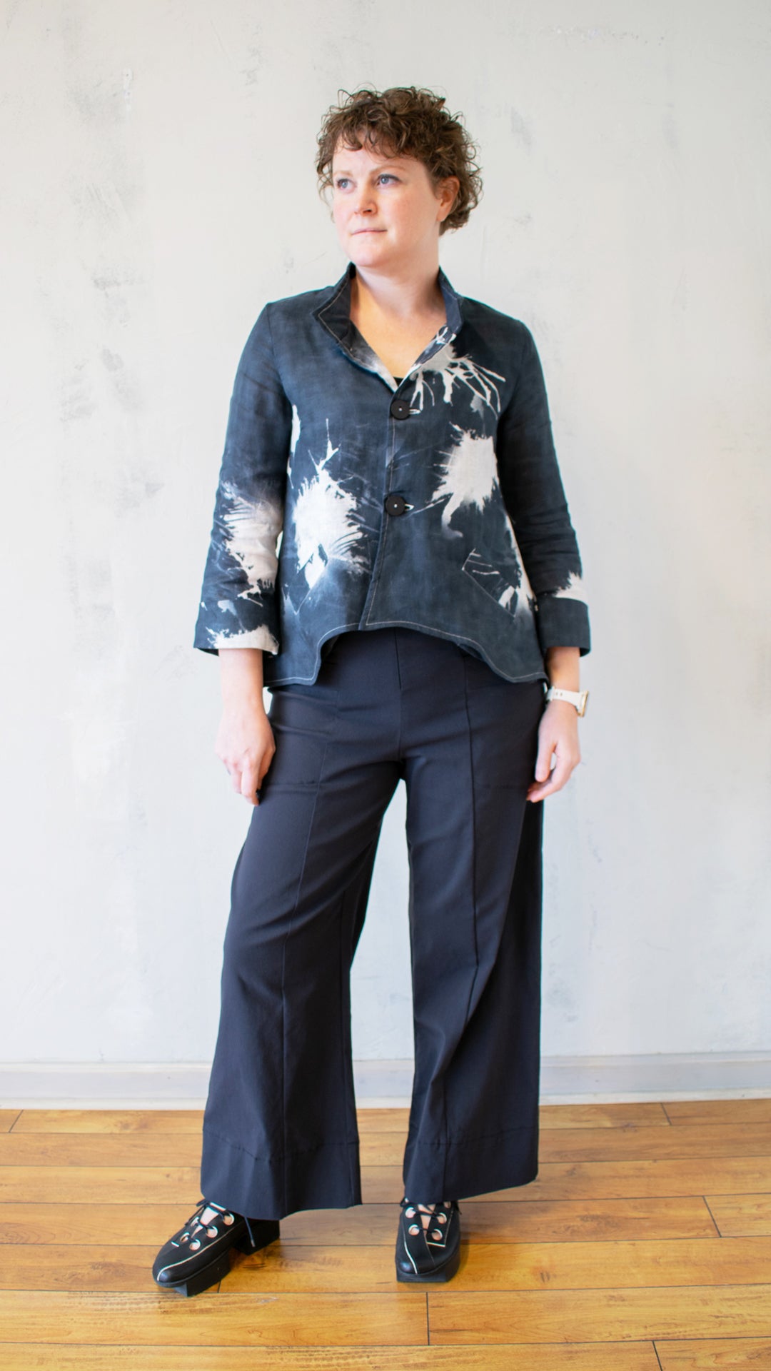 Flare Jacket in Dusk