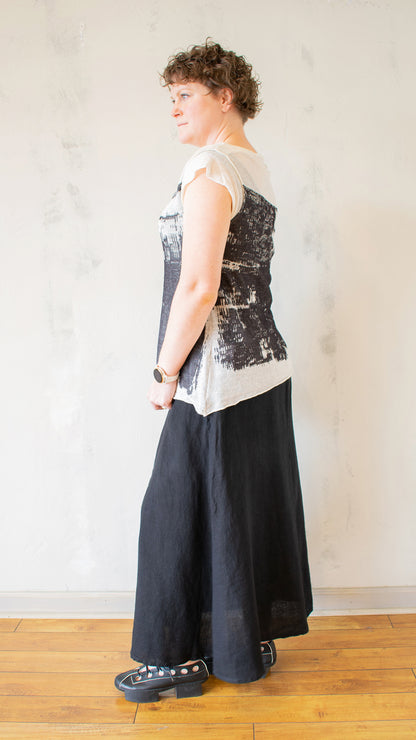 Jacquard Knit Top