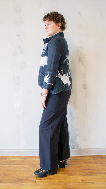 Flare Jacket in Dusk