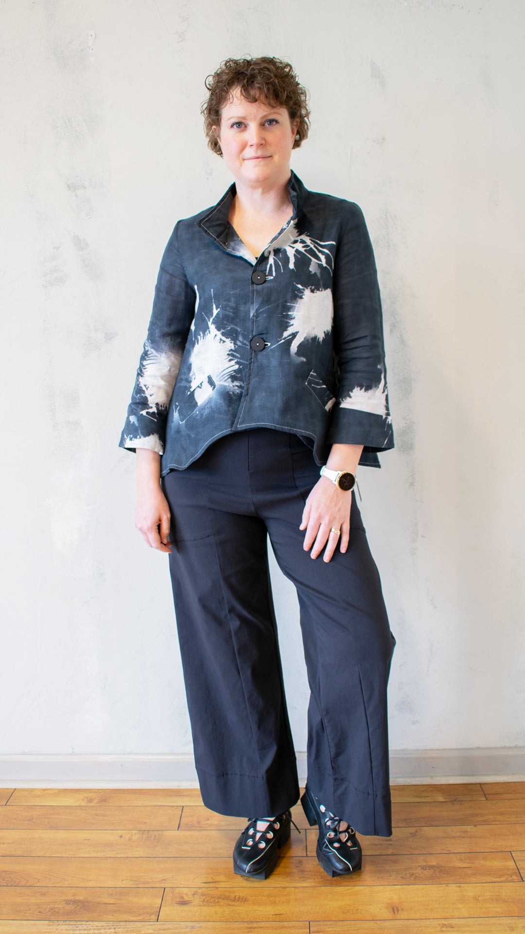 Flare Jacket in Dusk