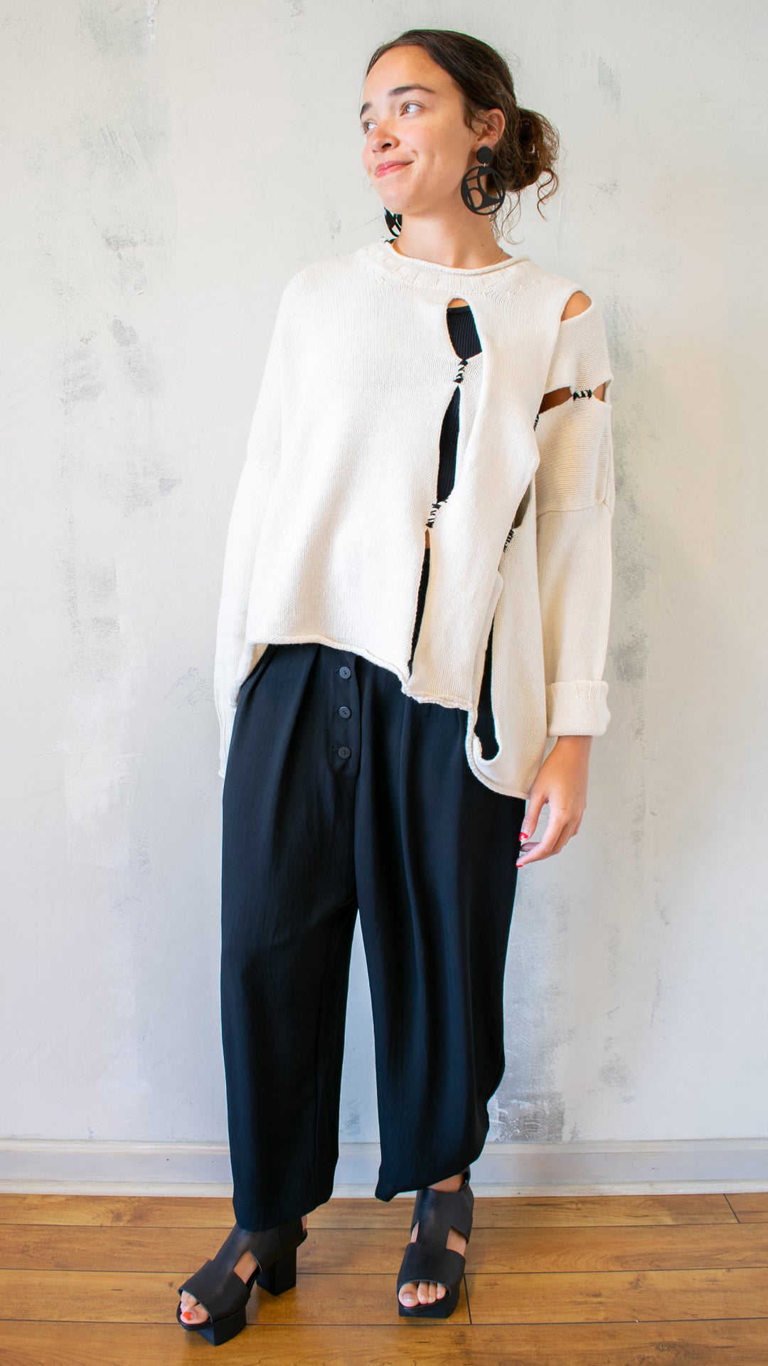 Braided Sweater