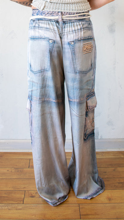 Jeanious Trompe L'Oeil Pant