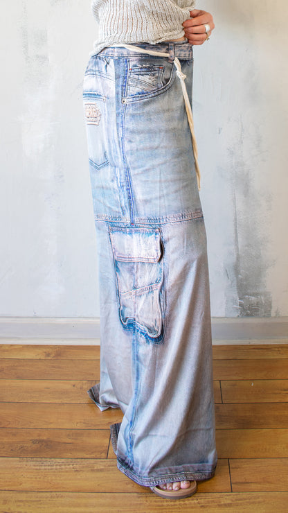 Jeanious Trompe L'Oeil Pant