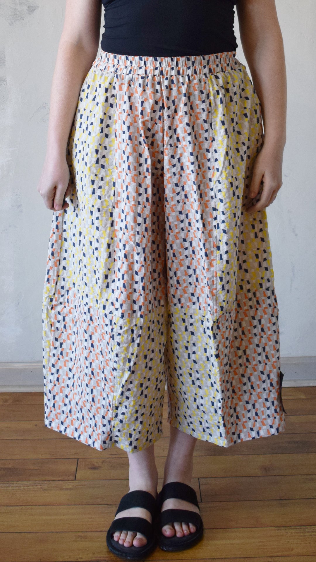 Graphic Wide Leg