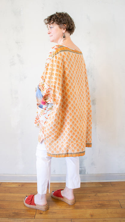 Cotton Kantha Pullover