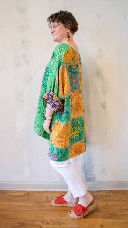 Cotton Kantha Pullover