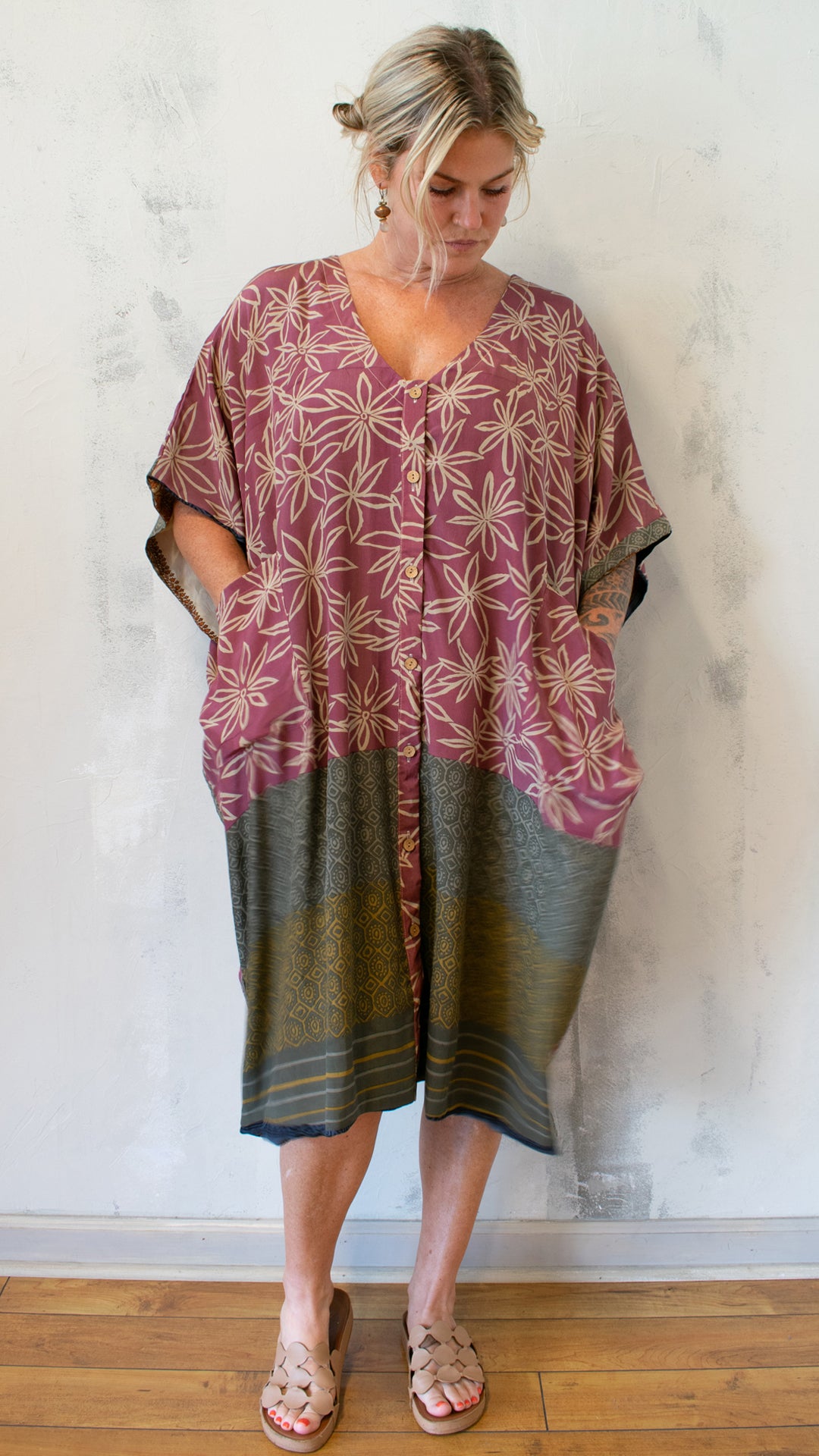 Duality Midi Muu Dress