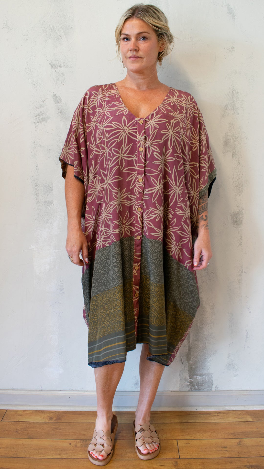 Duality Midi Muu Dress