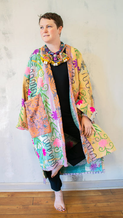 Suzani Duster (Multiple Colors)