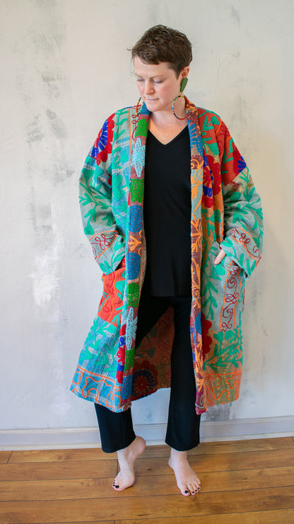 Suzani Duster (Multiple Colors)
