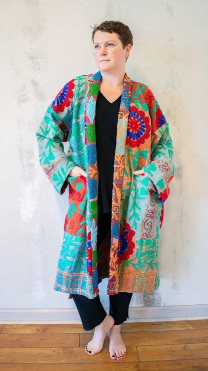 Suzani Duster (Multiple Colors)