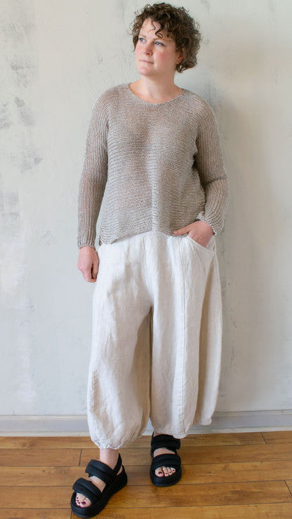 Linen Knit Sweater