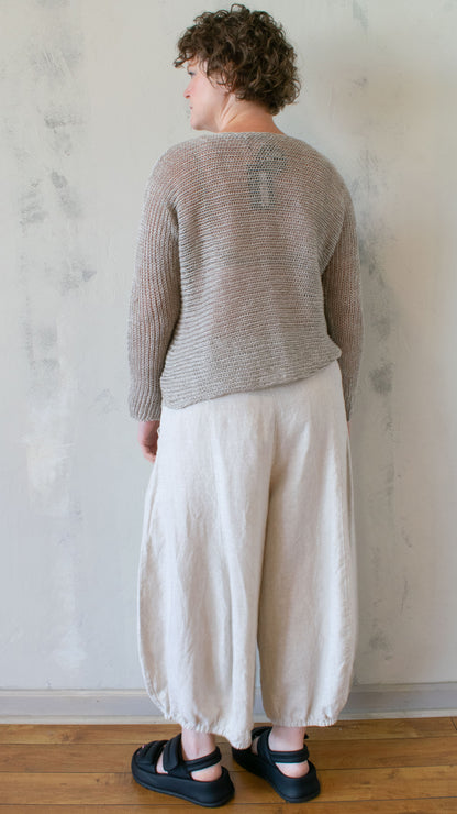 Linen Knit Sweater