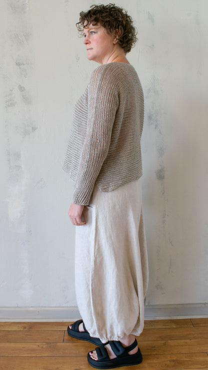 Linen Knit Sweater