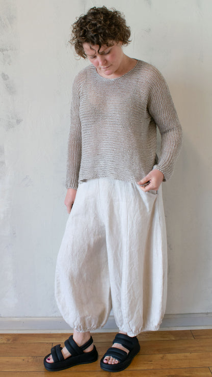 Linen Knit Sweater
