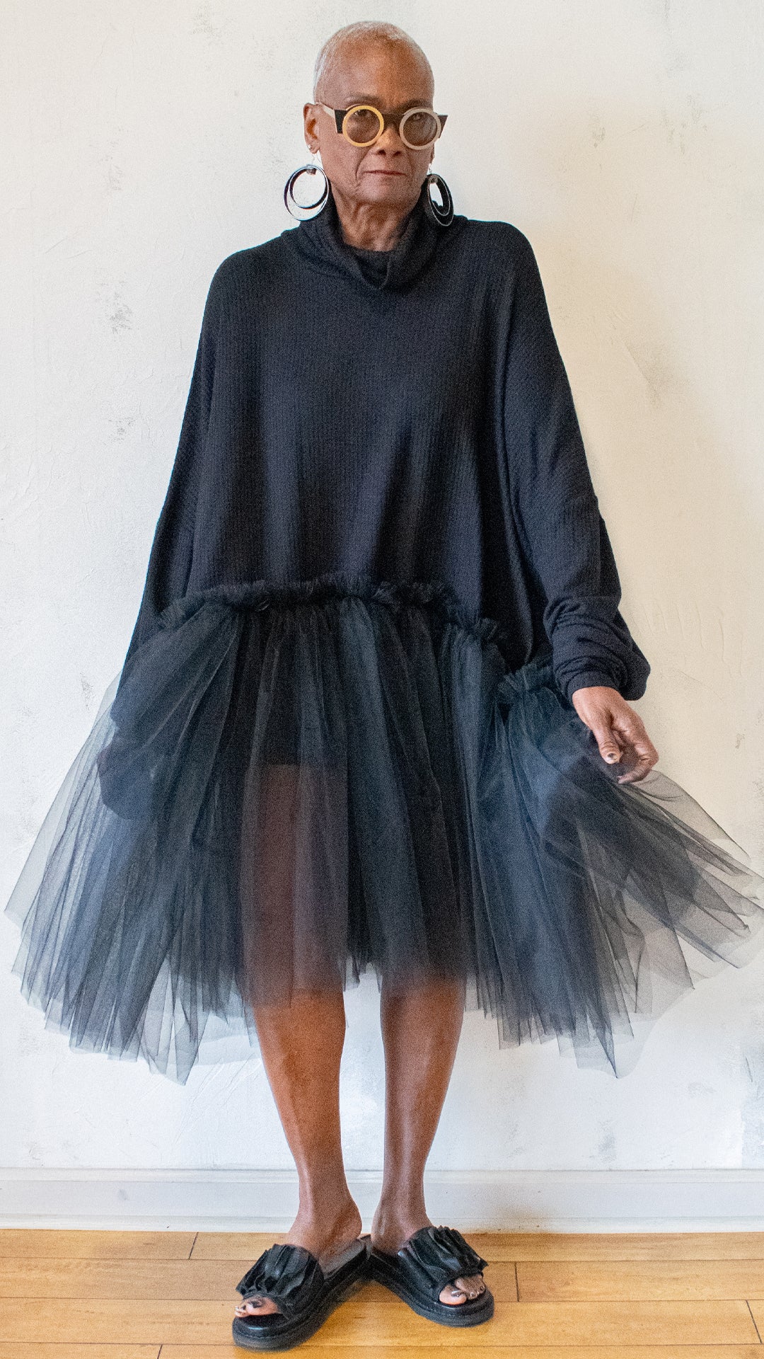 Waffle Knit with Tutu