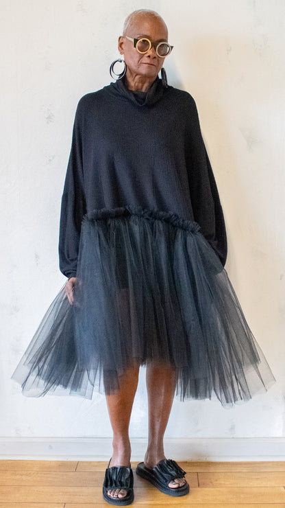 Waffle Knit with Tutu