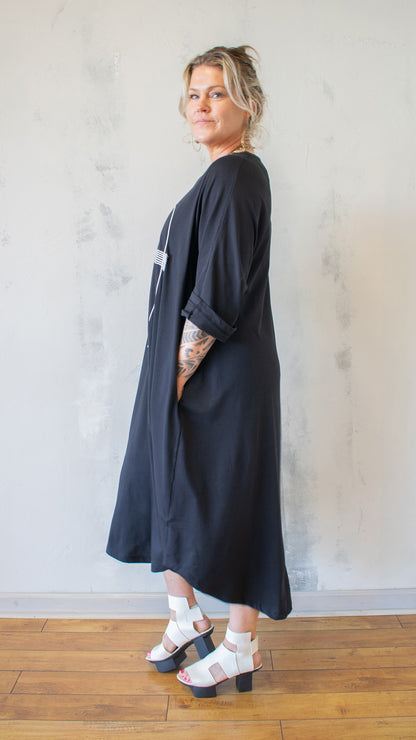Osa Dress in Black