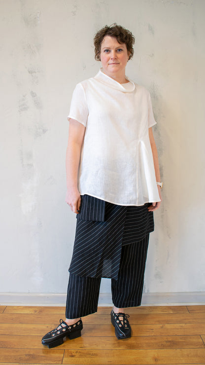 A-line Linen Pullover