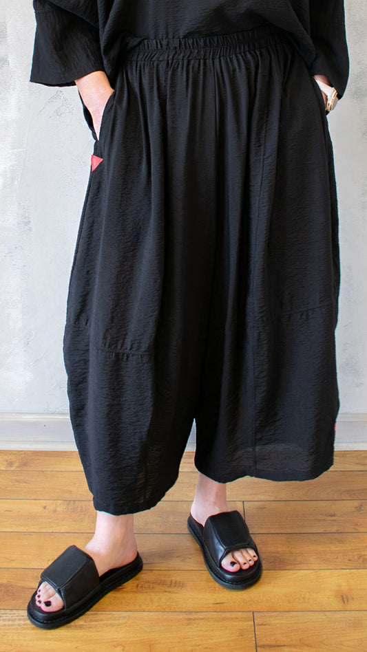 Exaggerated Barrel Pant